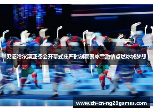 见证哈尔滨亚冬会开幕式庄严时刻凝聚冰雪激情点燃冰城梦想 见证哈尔滨亚冬会开幕式庄严时刻凝聚冰雪激情点燃冰城梦想